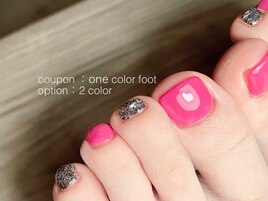 フット/ワンカラー6300円