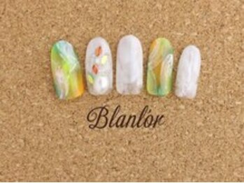 ブランロール 中目黒店(Blanl'or)/鮮やかニュアンスネイル