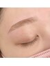 ５週間以降の方　アイブロウWAX脱毛１回(メイクなし) ￥6500