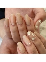 グリーディ(greedy)/ホロフラワーネイル