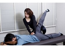 ストレッチ空間の雰囲気（ストレッチでしっかり筋肉を伸ばしましょう♪）