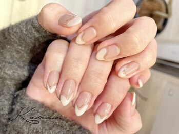 カノアネイルプレイス(KANOA nail place)/変形フレンチ