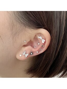 エクシアホワイトニング 岡山駅前店/大人気☆耳つぼジュエリー