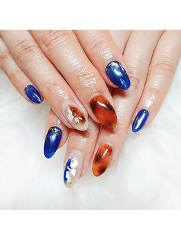 セプトネイル 西大寺店(SEPT NAIL)/べっこうデザイン