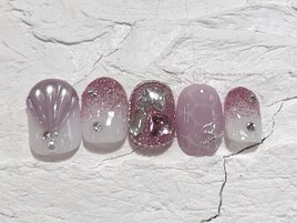 シェルマーメイドピンク￥9000