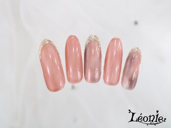 オーロラ×ニュアンスネイル