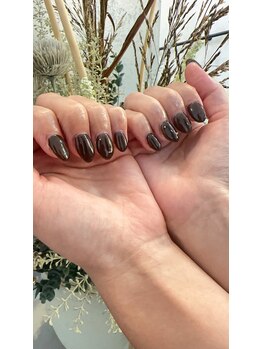 プルメリアドット(Plumeria.)/秋ブラウンネイル