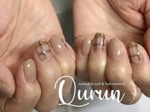 クルン 大阪 御幣島(Qurun)/チェックネイル