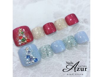 ネイルズアジュール アピタ新潟西店(Nailz Azur)/フット　定額デザインＢコース
