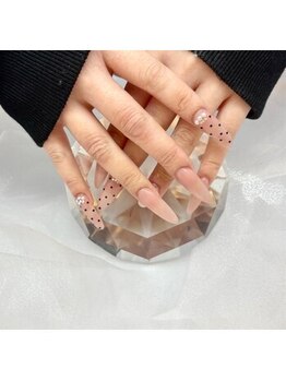 ワンカラージェルネイルショップ イオン新潟東店/ワンカラーピンク