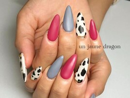 ロング☆ダルメシアンネイル