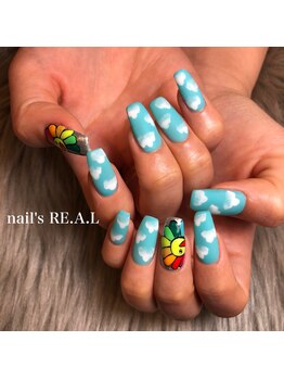 ネイルズリアル 倉敷(nail's RE.A.L)/アートネイル