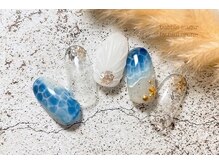 ネイルクローネ(nail crone)/サマー海ネイル