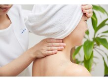 ポーラ ザ ビューティ 関目 高殿店(POLA THE BEAUTY)/ホットタオルで、肩ケア首元ケア