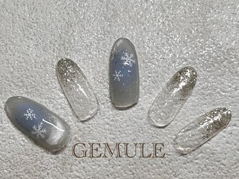 ネイルアンドアイラッシュ ジェムール 川越店(Nail&Eyelash GEMULE)/クリスマスデザイン