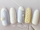 ゆきんこニットネイル