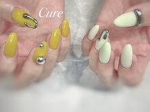 ネイル アンド まつげエクステサロン キュア(Cure)/シルバーネイル