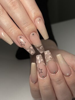 エクアネイルズ(Akuwa nails)/スカルプ◆150分アートやり放題