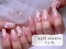 トゥーファイブ(nail studio to5.)/お花ネイル