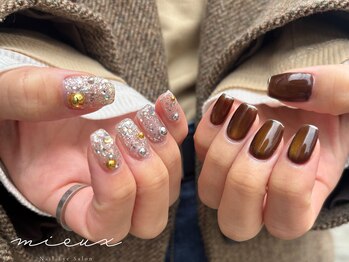ミュー(mieux)/キラキラネイル
