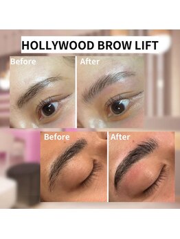 アムールドゥ 麻布十番(Amour deux)/ハリウッドブロウリフト×眉Wax