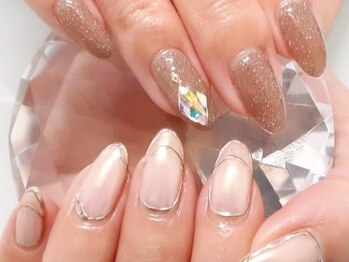 オーロラネイル♪