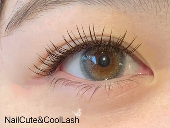 ネイルキュート アンド クールラッシュ 亀有店(nailcute & CoolLash)/フラットラッシュ100本