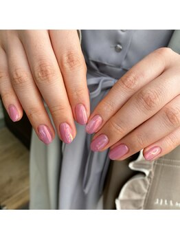 ネイルアルケー(Nail ARCHE)/ぷっくりミラーネイル