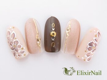 エリクサーネイル 心斎橋(Elixir Nail)/定額bカジュアル/クーポン使用