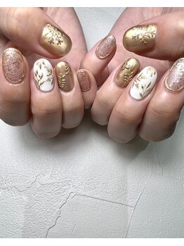 ココロネイル 半田山店(Cocolo nail)/gold