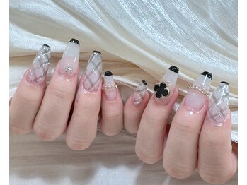 韓国風ワンホンネイル