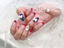 ジョアネイル(JOA Nail)/冬/クリスマス/サンタ/くま
