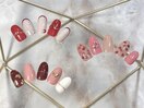 Valentine nail♪