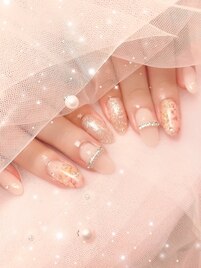 定額ネイル♪花柄