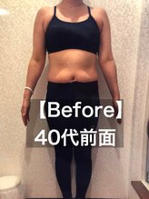 24ダイヤモンドジム 西宮店(24 DIAMOND GYM)/【Before】40代お客様前面