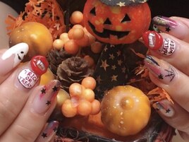 ハロウィンネイル