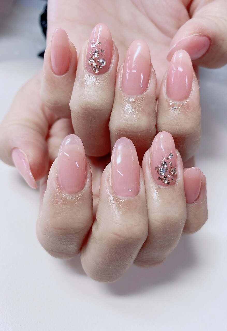 最新色　24 Ly リー　マオジェル　マオネイル　maogel maonail マオネイル マオジェル 202 モテミンゴ 本真珠入りパール カラージェル