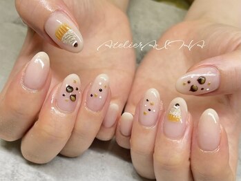 アトリエ アイハ(aiha)/手書きネイル