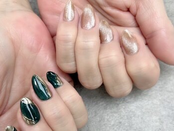 アシンメトリーネイル