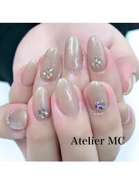 シンプル☆ストーンアート×2