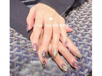 ユニコーンネイル 原宿表参道(unicorn nail)/10本お持ち込みデザイン