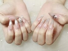 ユミアリネイル(YUMIARINAIL)/長さだし/グラデーション