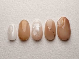 秋のニュアンスネイル