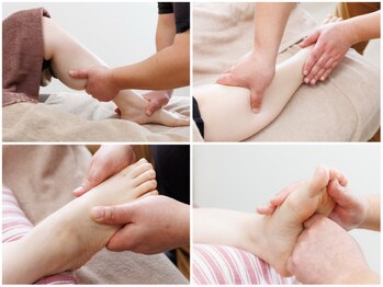 笑輪慈(ショウリンジ)の写真/疲れた足にご褒美を☆足裏の反射区をしっかり刺激し、もみほぐし脚つぼ付きでスッキリ♪