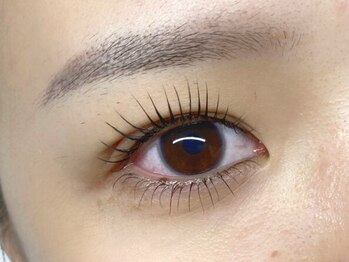 ニコプラス(nico+)の写真/【まつげパーマ上下/アイブロウで印象UP！】骨格に合わせてデザイン★メイクはなぞるだけ！簡単美眉◎