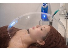 HEYON【毛穴/肌質改善専門サロン】心斎橋の雰囲気(高濃度酸素ドームで白玉肌に♪肌の深部に栄養を入れ込み美肌に◎)