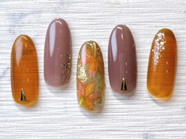 紅葉ネイル