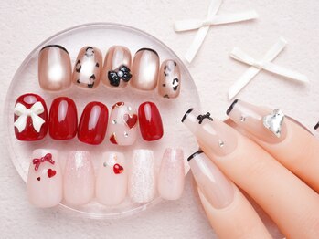 ナイスネイル アクロスモール泉北原山台店(NICE NAIL)の写真/【パラジェル取扱】ニュアンスネイル・マグネットネイルも定額でオフ無料[泉北]