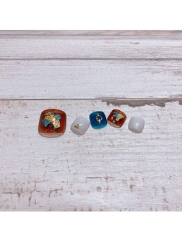 ネイルアンドまつ毛エクステ ルーナ イオン多摩平の森店/フットデザイン