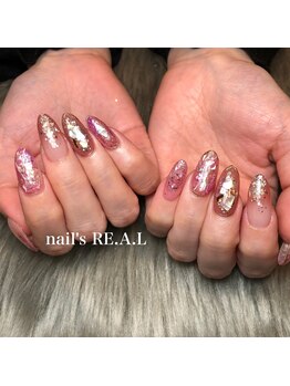 ネイルズリアル 倉敷(nail's RE.A.L)/ニュアンスネイル